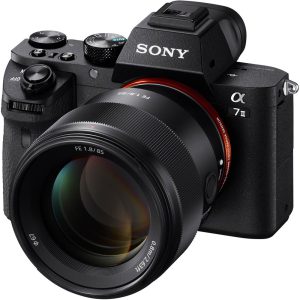 لنز دوربین عکاسی سونی Sony FE 85mm f/1.8 Lens